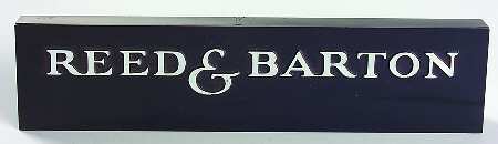 Advertising Signs by Reed & Barton