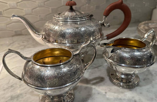 Acanthus (Silverplate, Hollowware) by Sheffield Silver Co (USA)