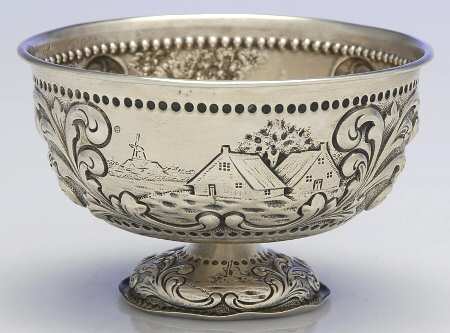 Netherlands Sterling Hollowware by Unknown Manufacturer