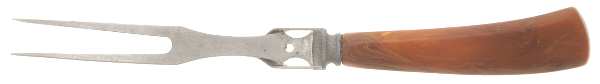 Bakelite Handle by Unknown Mfg Silver