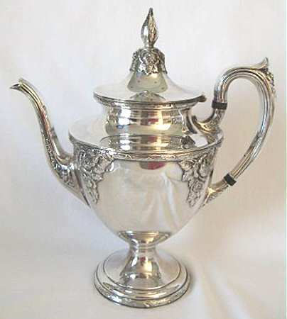 Old English Rose (Silverplate, Hollowware) by Wallace Silver