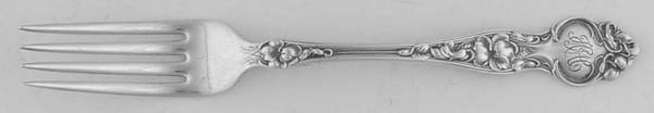 Violet (Sterling, 1904, Monograms) by Wallace Silver