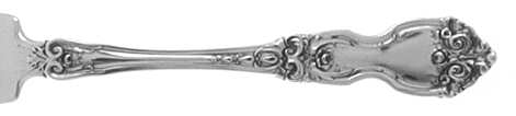 La Reine (Sterling, 1921, Monograms) by Wallace Silver