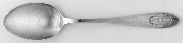 Monogramed Pierced Handle (Sterling) by Weidlich Silver
