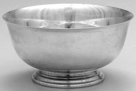 Paul Revere Bowl (Sterling, Hollowware) by Wallace Silver