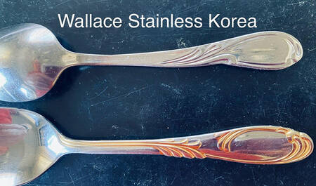 WAS265 (Stainless, Gold Accent) by Wallace Silver