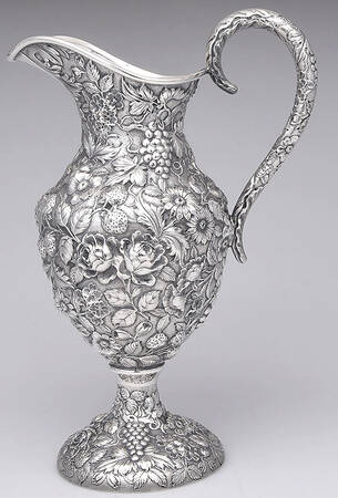 Repousse (Sterling, Hollowware) by Loring Andrews