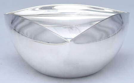 Square Garden Plain (Sterling, Hollowware) by Pampaloni